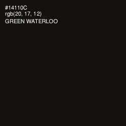 #14110C - Green Waterloo Color Image